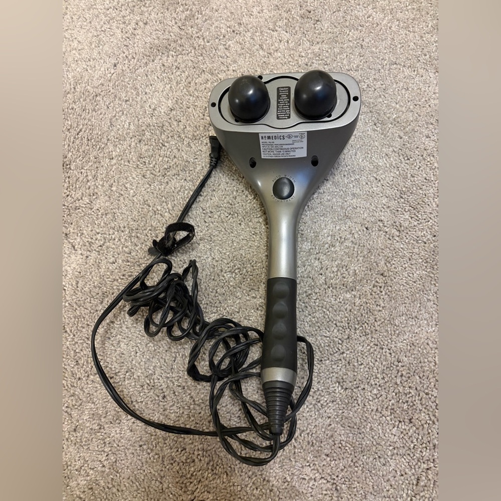 Homedics Gray Dual Node Massager